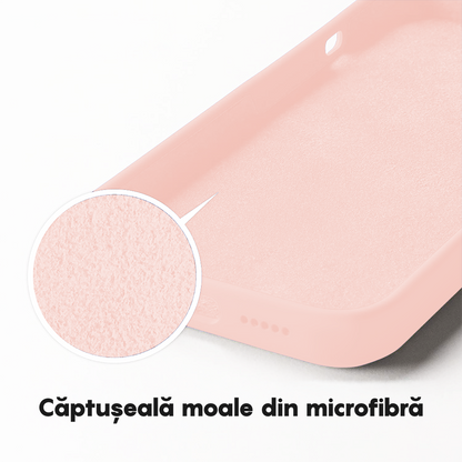 Husa Soft Silicone - iPhone 14 Plus - Pink Sand