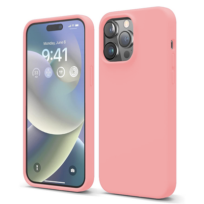 Husa Soft Silicone - iPhone 14 Pro Max - Roz