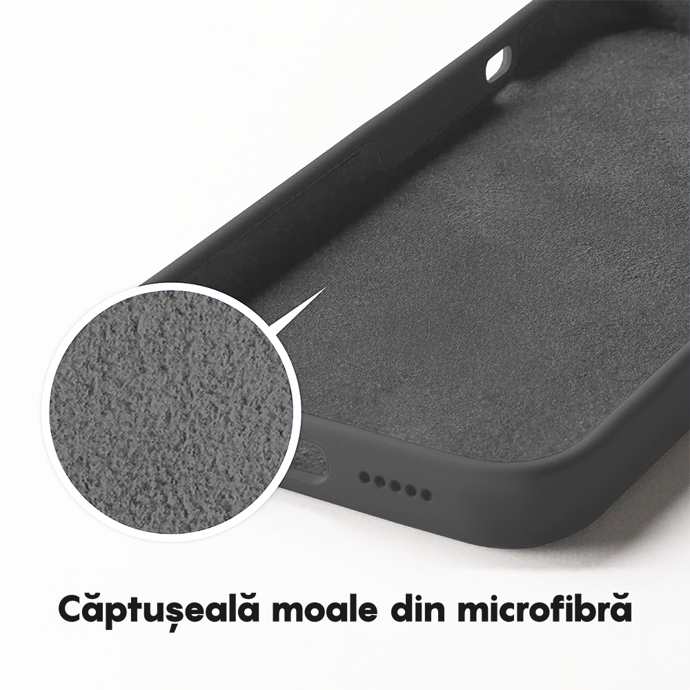Husa Soft Silicone - iPhone 14 Pro Max - Dark Gray