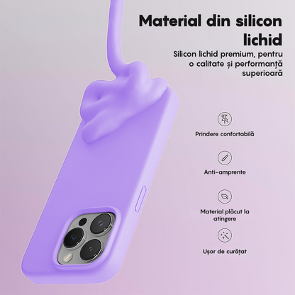 Husa Soft Silicone - iPhone 14 Pro Max - Light Lilac