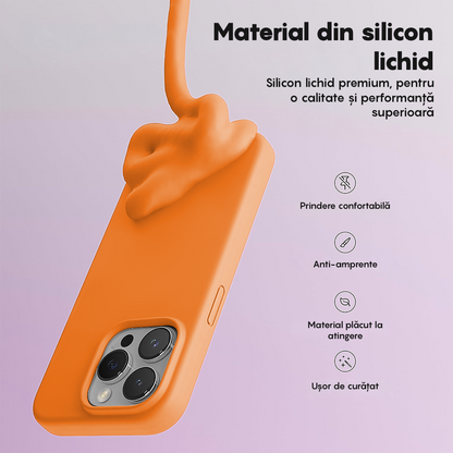 Husa Soft Silicone - iPhone 14 Pro Max - Nectarine