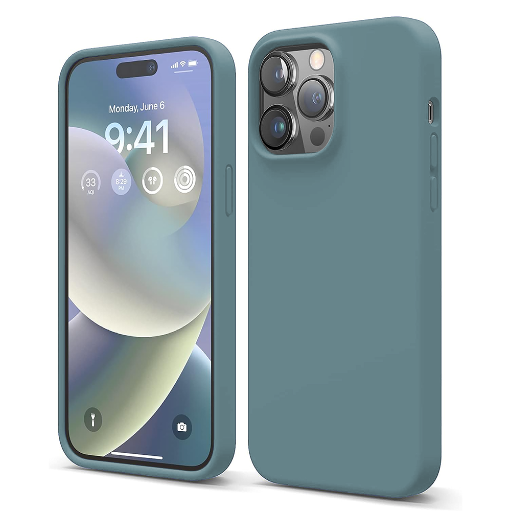Husa Soft Silicone - iPhone 14 Pro Max - Midnight Blue