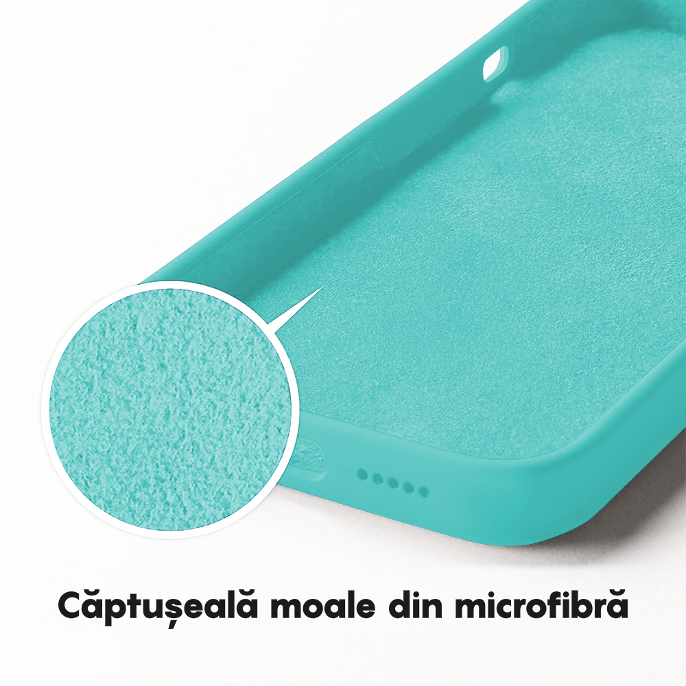 Husa Soft Silicone - iPhone 14 Pro - Turqoise