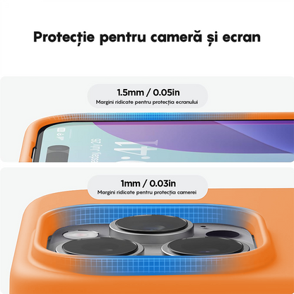 Husa Soft Silicone - iPhone 14 Pro - Nectarine