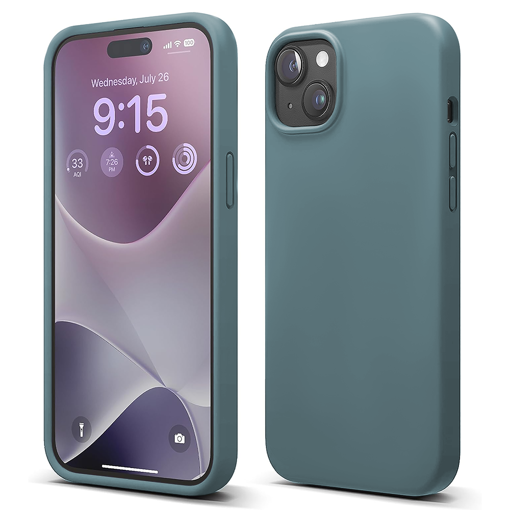 Husa Soft Silicone - iPhone 15 - Midnight Blue