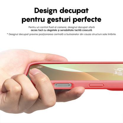 Husa Soft Silicone - iPhone 16 - Roz