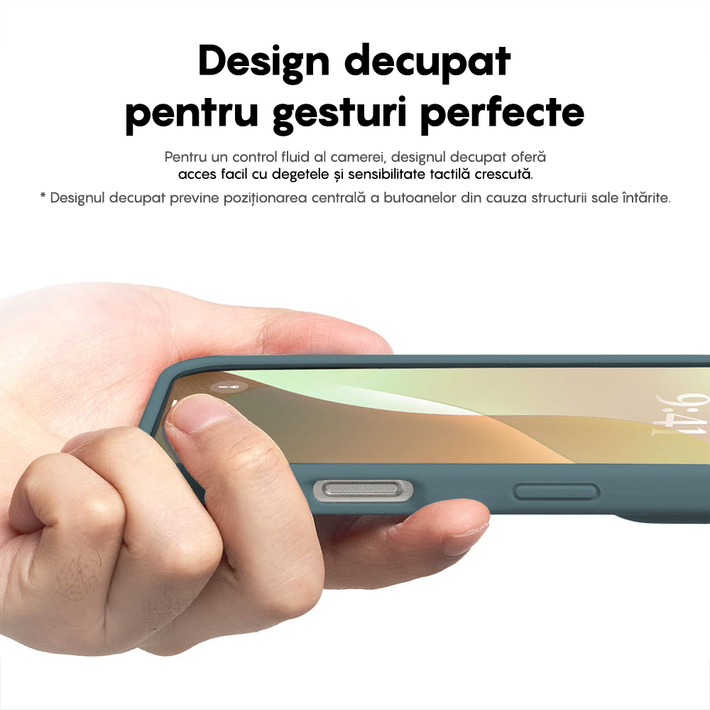 Husa Soft Silicone - iPhone 16 - Midnight Blue