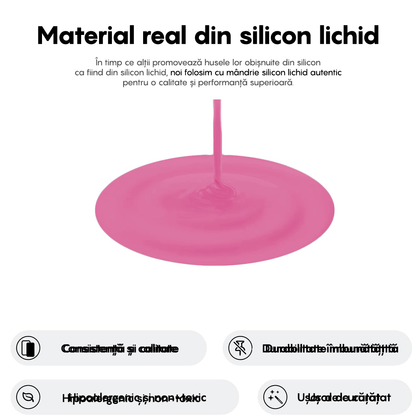 Husa Soft Silicone - iPhone 16 Plus - Fuchsia