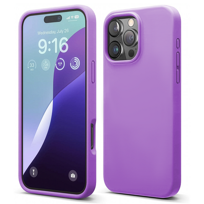 Husa Soft Silicone - iPhone 16 Pro Max - Light Purple