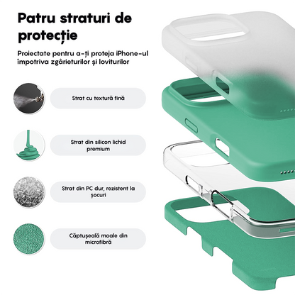Husa Soft Silicone - iPhone 16 Pro Max - Webster Green