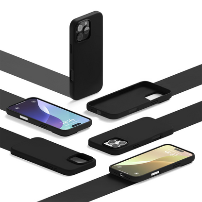 Husa Soft Silicone - iPhone 16 Pro Max - Negru