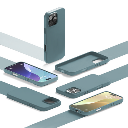 Husa Soft Silicone - iPhone 16 Pro Max - Midnight Blue