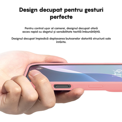 Husa Soft Silicone - iPhone 16 Pro - Roz