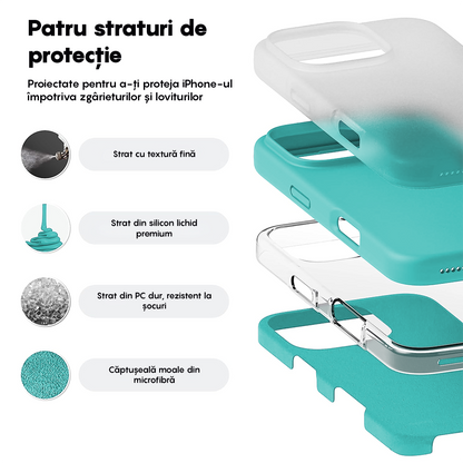 Soft Silicone Case - iPhone 16 Pro - Turquoise