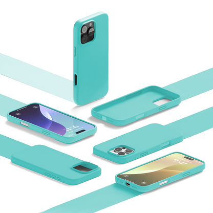 Soft Silicone Case - iPhone 16 Pro - Turquoise