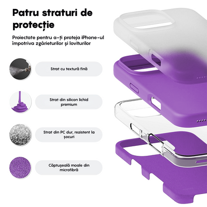Soft Silicone Case - iPhone 16 Pro - Light Purple