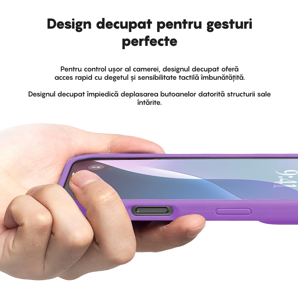 Soft Silicone Case - iPhone 16 Pro - Light Purple