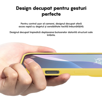 Husa Soft Silicone - iPhone 16 Pro - Galben