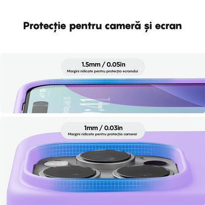 Husa Soft Silicone - iPhone 16 Pro - Light Lilac