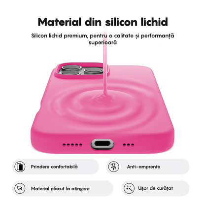 Soft Silicone Case - iPhone 16 Pro - Fuchsia