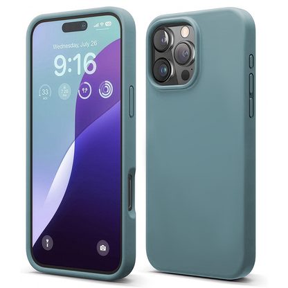 Husa Soft Silicone - iPhone 16 Pro - Midnight Blue