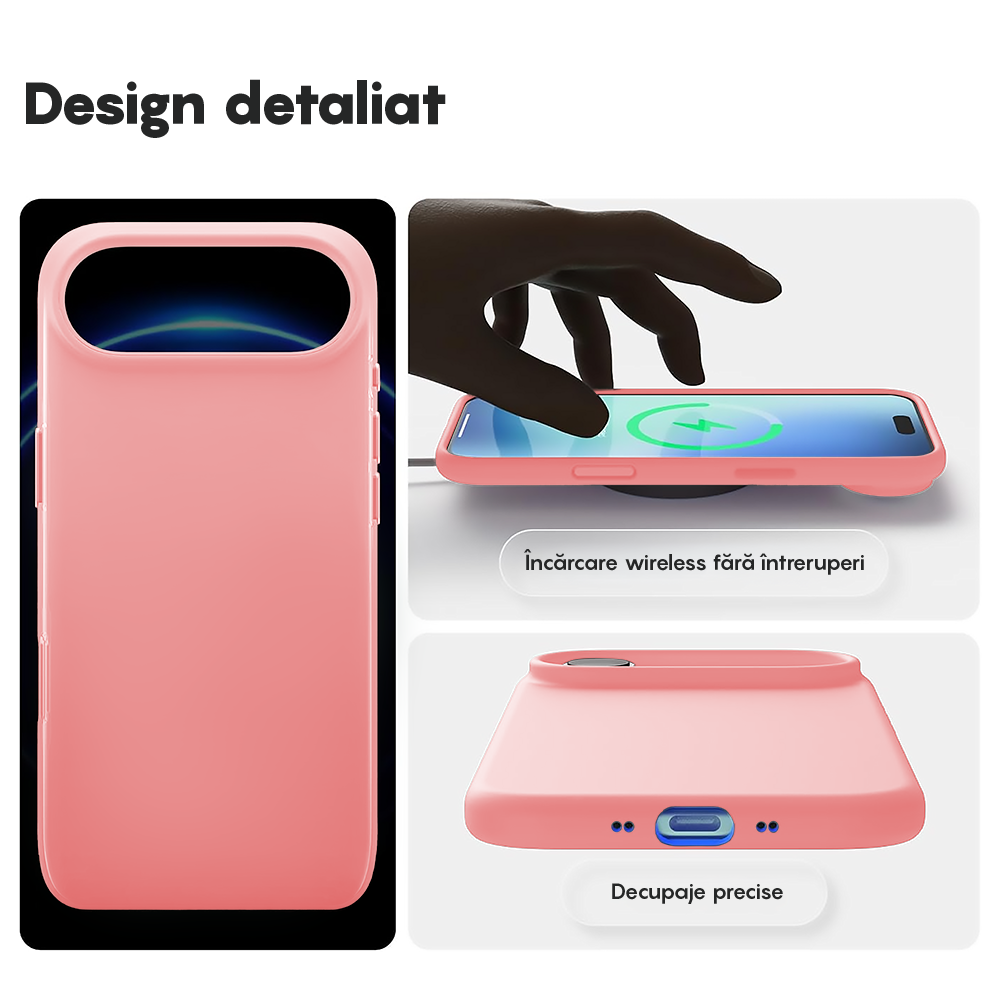 Soft Silicone Case - iPhone 17 Air - Pink