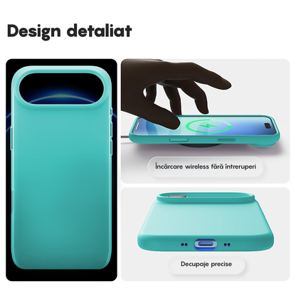 Husa Soft Silicone - iPhone 17 Air - Turqoise