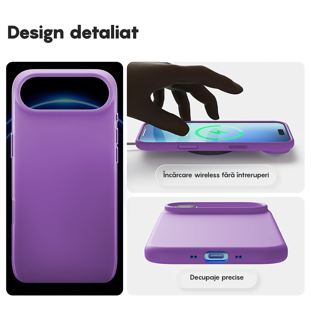 Soft Silicone Case - iPhone 17 Air - Light Purple