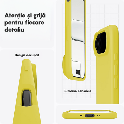 Husa Soft Silicone - iPhone 17 Air - Yellow