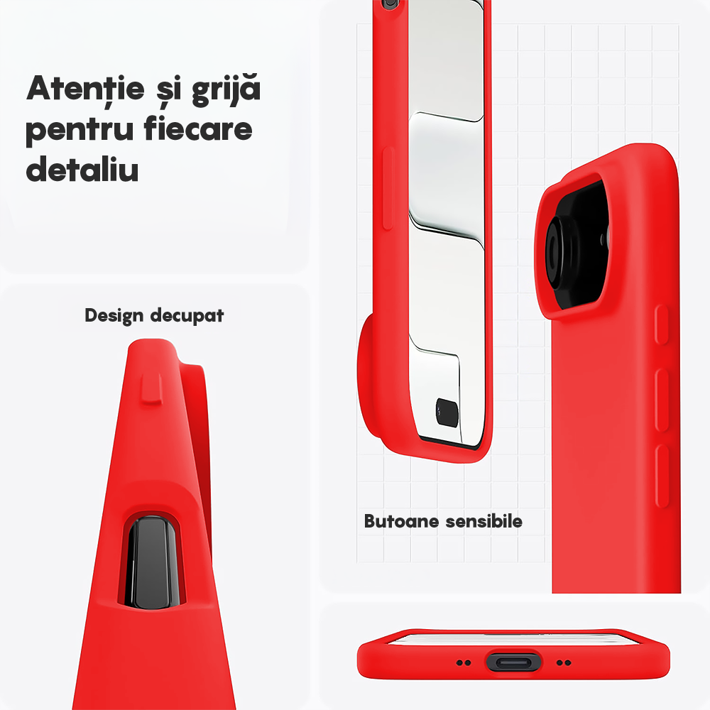 Soft Silicone Case - iPhone 17 Air - Red