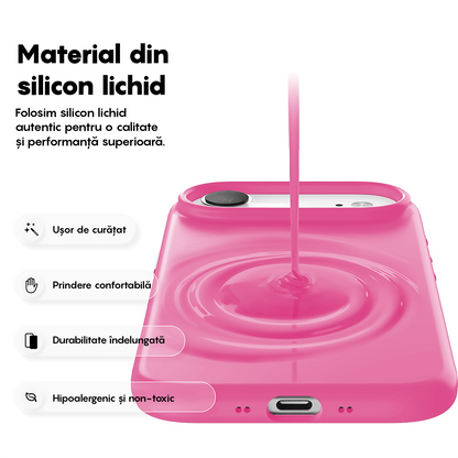 Soft Silicone Case - iPhone 17 Air - Fuchsia