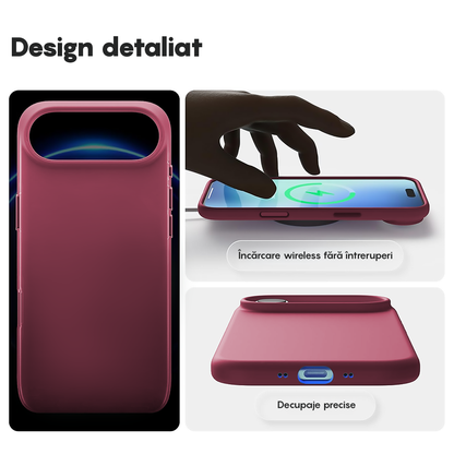 Soft Silicone Case - iPhone 17 Air - Burgundy