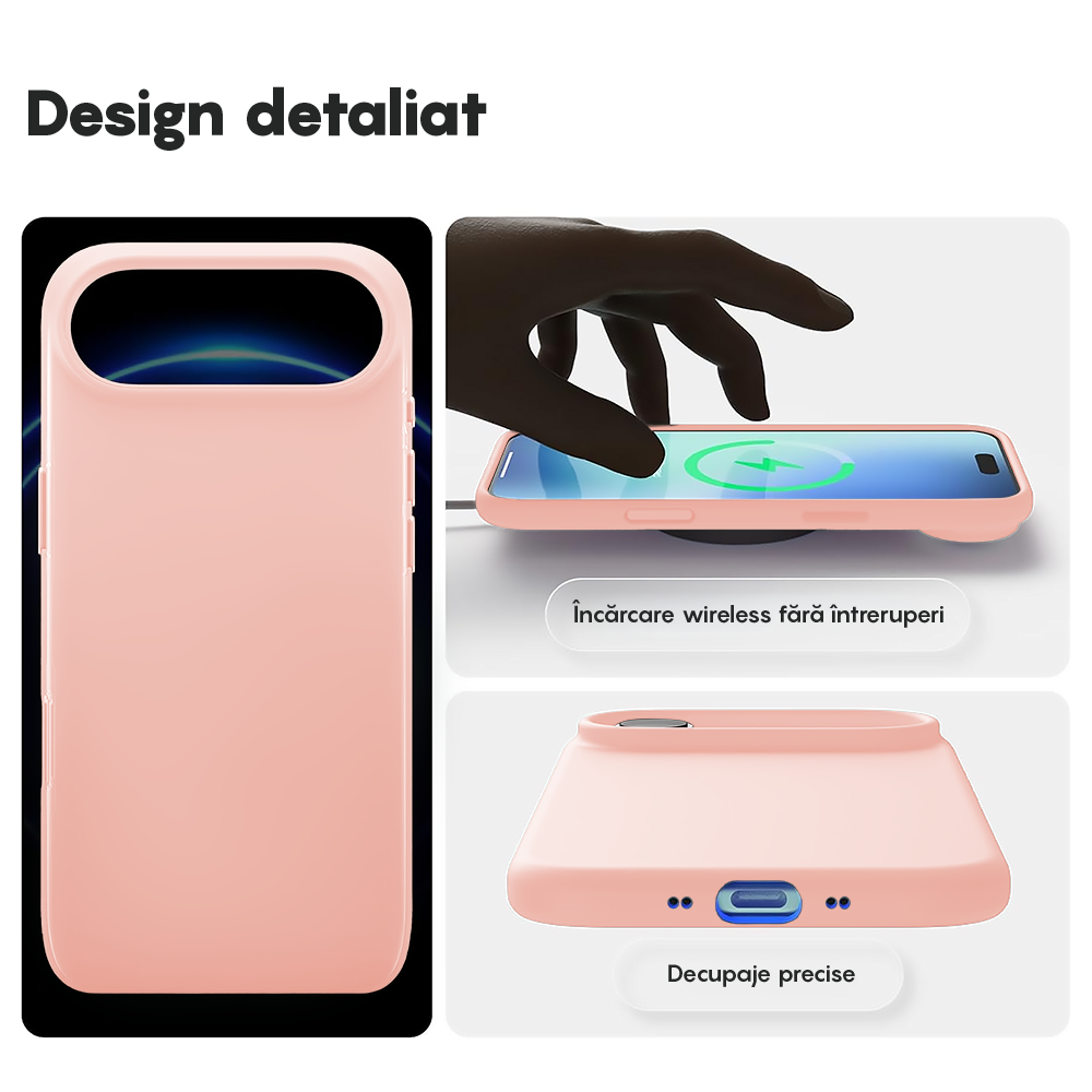 Soft Silicone Case - iPhone 17 Air - Pink Sand