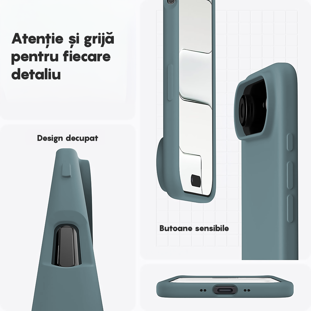 Soft Silicone Case - iPhone 17 Air - Midnight Blue