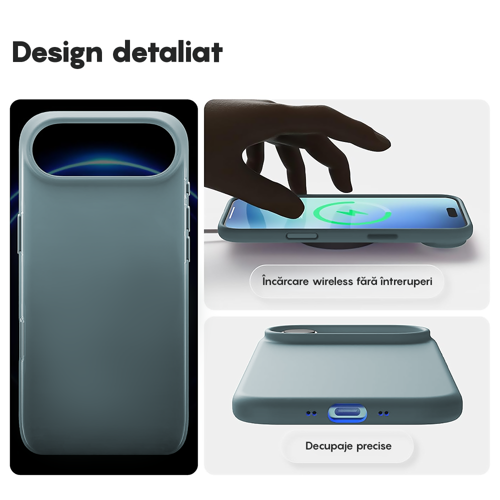 Soft Silicone Case - iPhone 17 Air - Midnight Blue