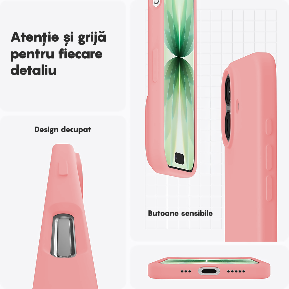 Soft Silicone Case - iPhone 17 - Pink