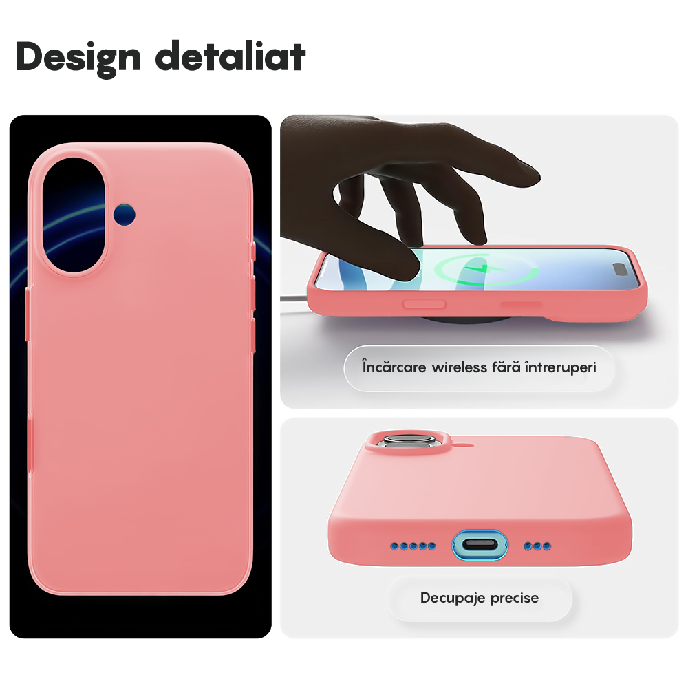Soft Silicone Case - iPhone 17 - Pink