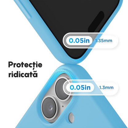 Soft Silicone Case - iPhone 17 - Cadet Blue