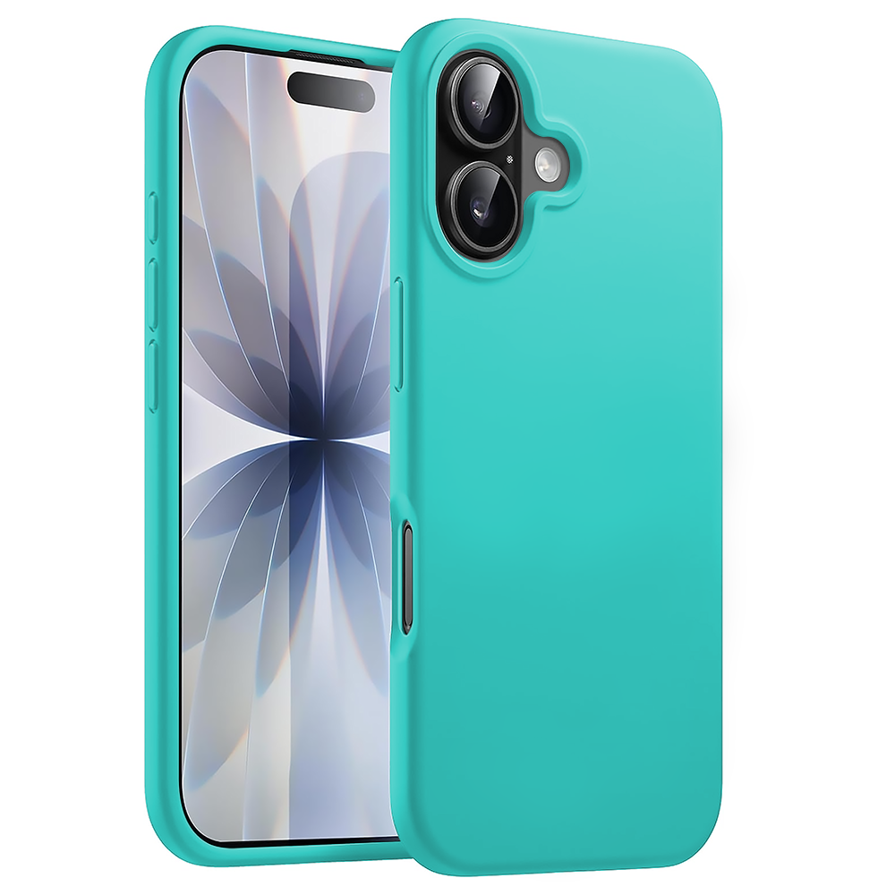 Husa Soft Silicone - iPhone 17 - Turqoise