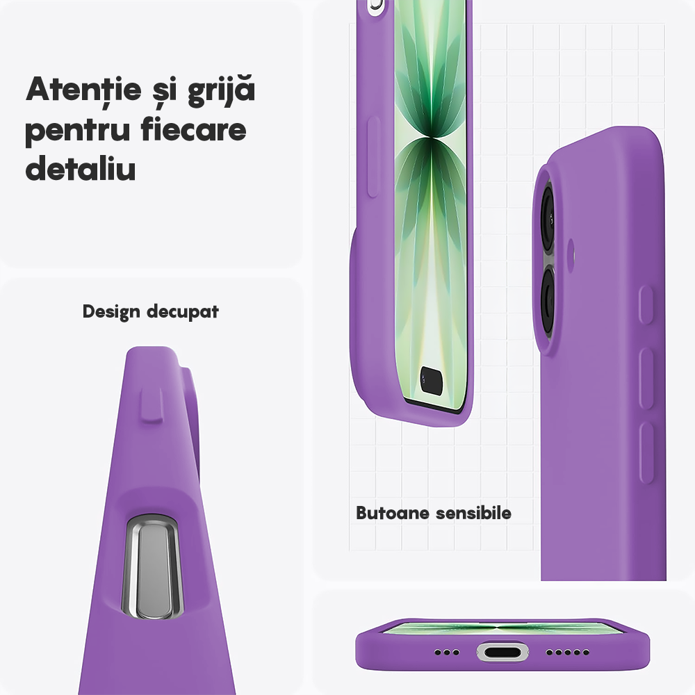 Soft Silicone Case - iPhone 17 - Light Purple