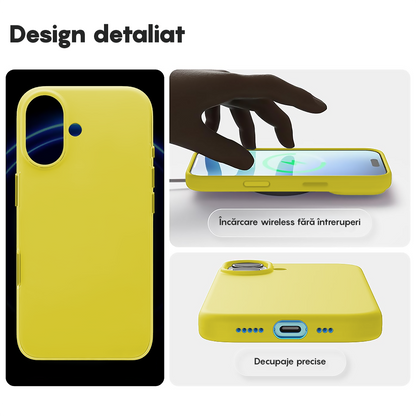 Soft Silicone Case - iPhone 17 - Yellow