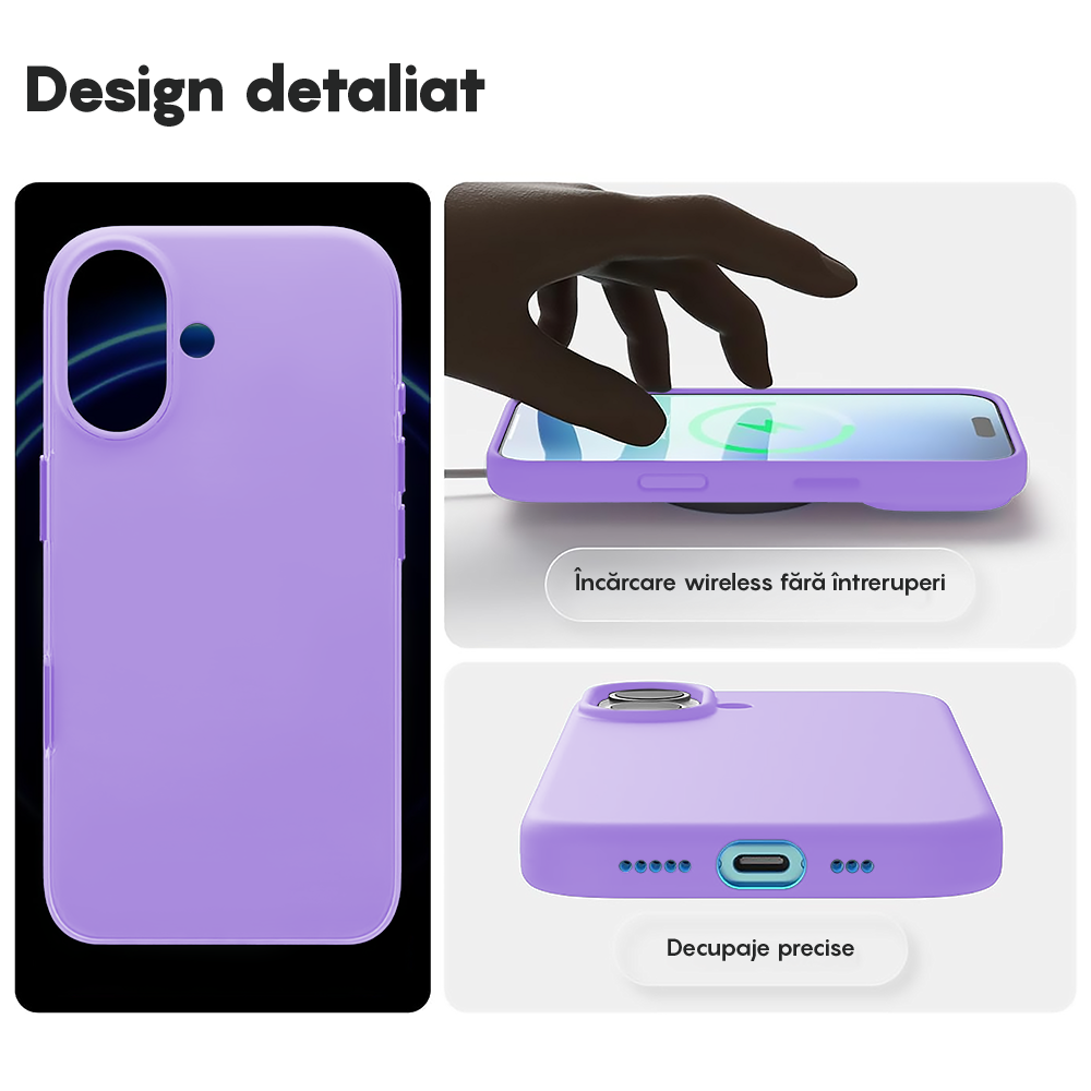 Soft Silicone Case - iPhone 17 - Light Lilac