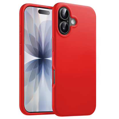 Soft Silicone Case - iPhone 17 - Red