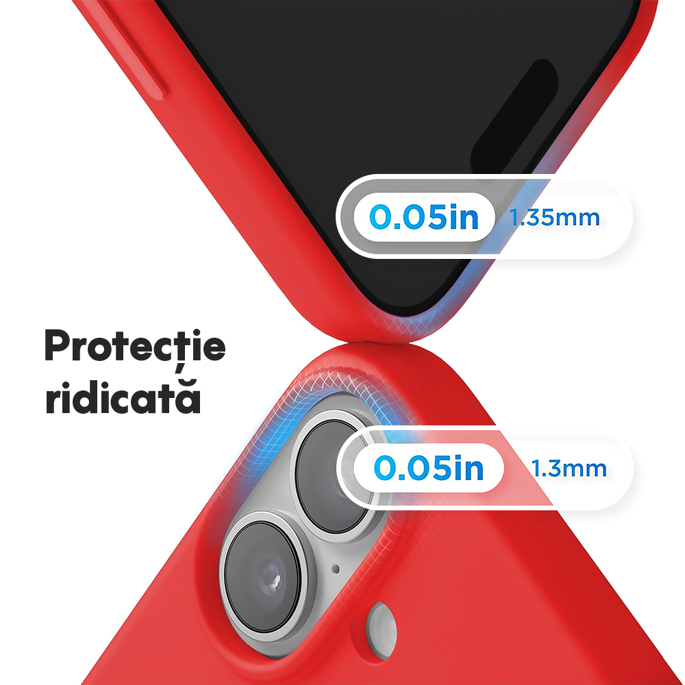 Soft Silicone Case - iPhone 17 - Red
