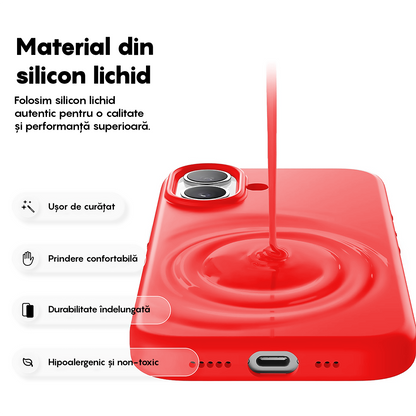 Soft Silicone Case - iPhone 17 - Red