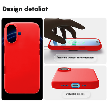 Soft Silicone Case - iPhone 17 - Red