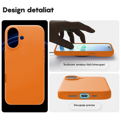 Soft Silicone Case - iPhone 17 - Nectarine