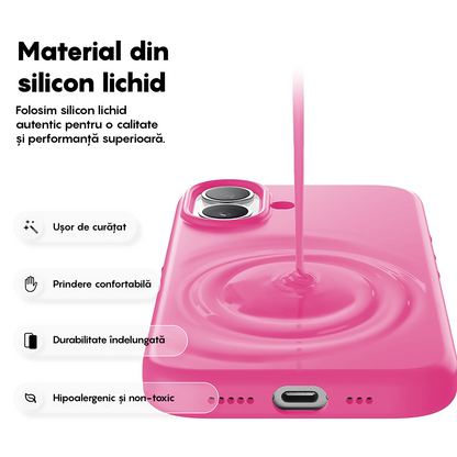 Soft Silicone Case - iPhone 17 - Fuchsia