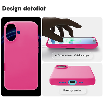 Soft Silicone Case - iPhone 17 - Fuchsia