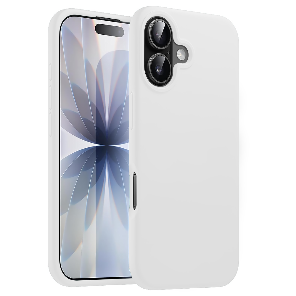 Soft Silicone Case - iPhone 17 - White